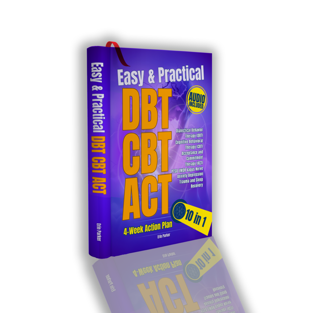 Easy & Practical DBT CBT ACT, DBT For Teens, DBT Workbook For Teens, Book For Teens,