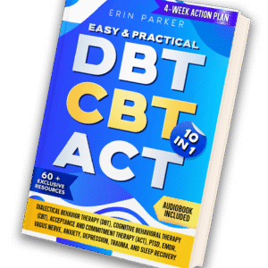 Easy & Practical DBT CBT ACT, DBT For Teens, DBT Workbook For Teens, Book For Teens,